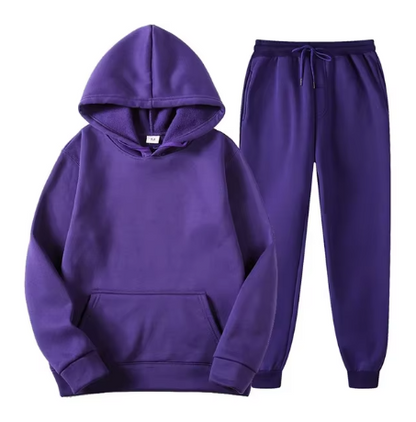 Bold Fleece Jogger Sweatshirt Set