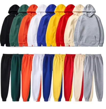 Bold Fleece Jogger Sweatshirt Set