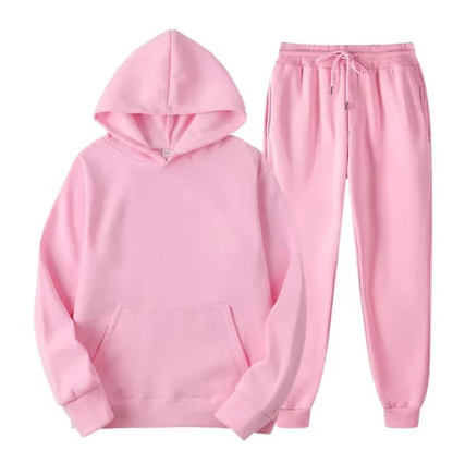 Bold Fleece Jogger Sweatshirt Set